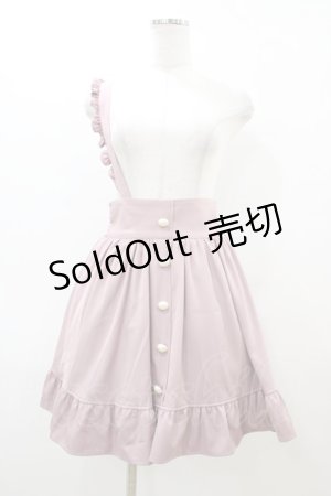 画像: Ank Rouge / サスペンダースカート M ピンク H-26-03-06-1041-CA-SK-NS-ZH