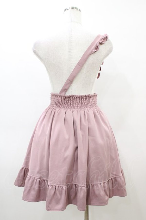 画像2: Ank Rouge / サスペンダースカート M ピンク H-26-03-06-1041-CA-SK-NS-ZH (2)