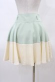 画像2: LODISPOTTO / 配色スカート M アイボリー/ミント H-26-03-06-1043-LO-SK-NS-ZH (2)