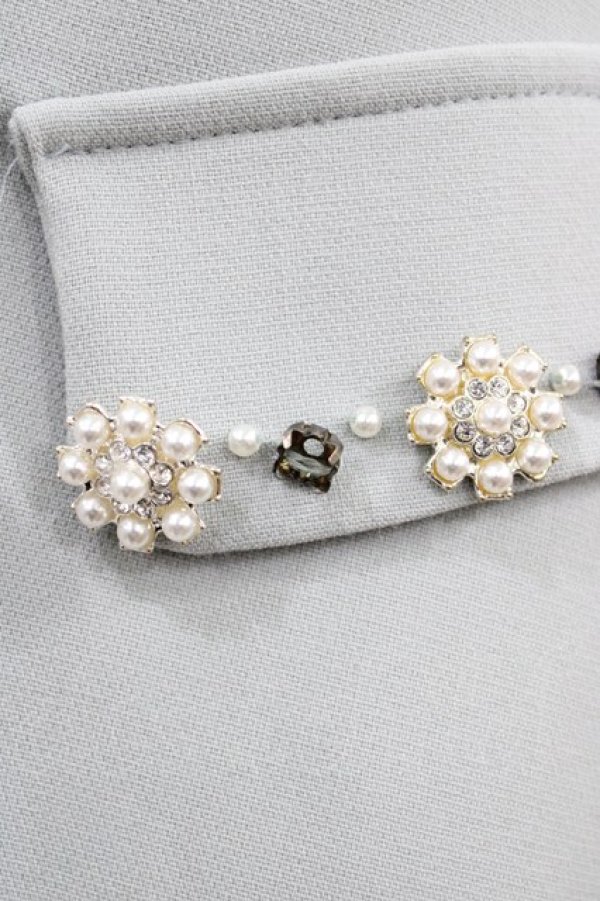 画像3: evelyn / ポケットビジューフレアスカート Free ミント H-26-03-06-1044-LO-SK-NS-ZH (3)