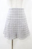 画像1: Melt the lady / チェックショートパンツ S グレー H-26-03-06-1046-PU-PA-NS-ZH (1)