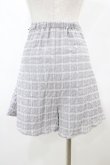 画像2: Melt the lady / チェックショートパンツ S グレー H-26-03-06-1046-PU-PA-NS-ZH (2)