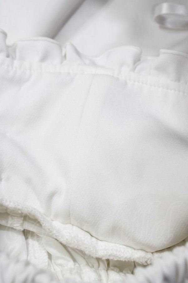 画像4: NOEMIE / フロントダブルスピンドルスカパン S 白 H-26-03-06-1047-LO-SK-NS-ZH (4)