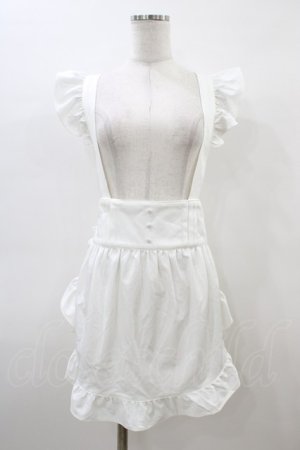 画像: Amavel / フリルエプロン  オフ H-26-03-06-1052-CA-SK-KB-ZH