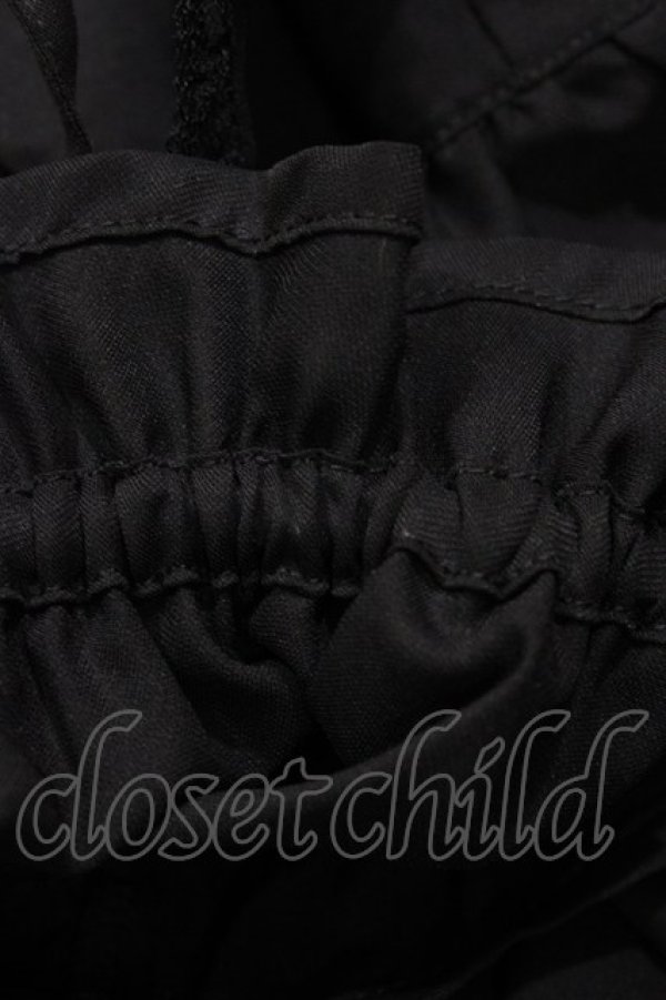 画像3: Ank Rouge / ヨークフリルブラウス M ブラッック H-26-03-06-1055-CA-BL-NS-ZH (3)