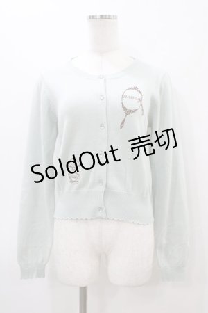 画像: Fi.n.t / ミラー刺繍カーディガン Free ミント H-26-03-06-1058-CA-TO-NS-ZH