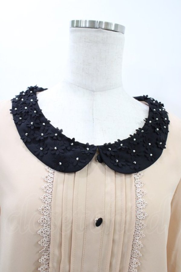 画像3: LODISPOTTO / フラワーカラーブラウス M ベージュ H-26-03-06-1063-LO-BL-NS-ZH (3)