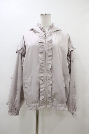 画像: NOEMIE / うさ耳フードメニーパールリボンブルゾン Free ピンク H-26-03-06-1065-LO-JA-NS-ZH