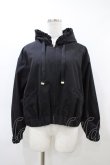 画像1: Ank Rouge / フリルフードブルゾン M ブラック H-26-03-06-1067-CA-JA-NS-ZH (1)