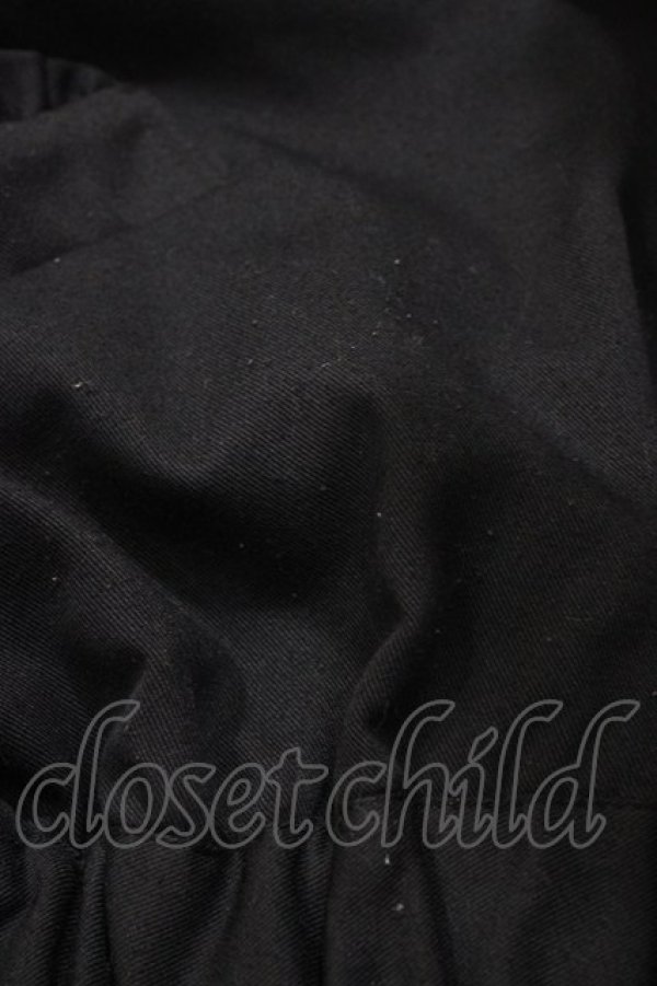 画像3: Ank Rouge / フリルフードブルゾン M ブラック H-26-03-06-1067-CA-JA-NS-ZH (3)