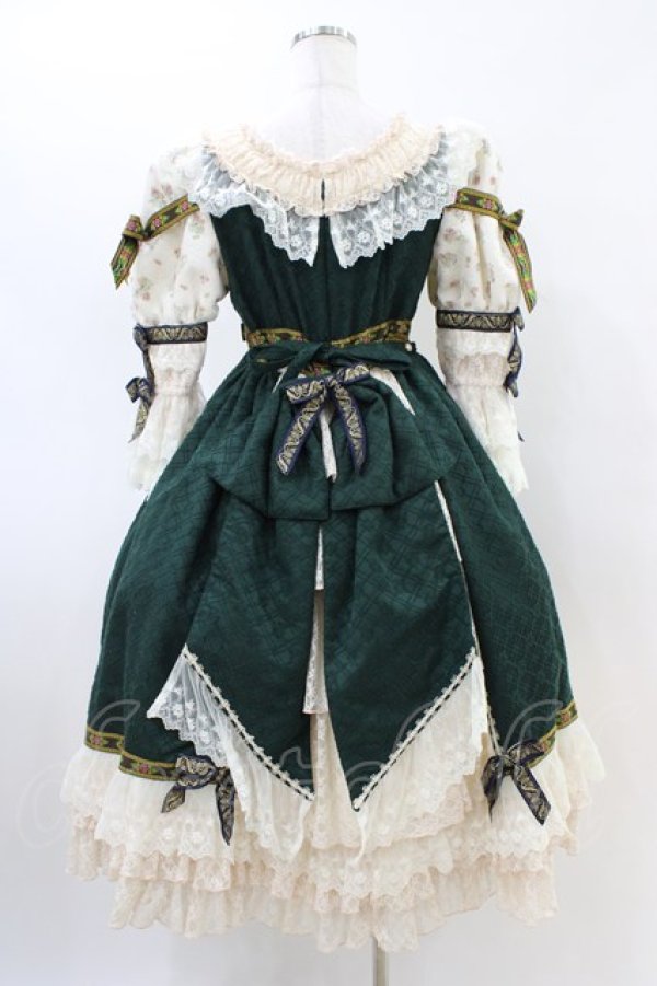 画像2: BABY,THE STARS SHINE BRIGHT / Mazrka〜乙女なJolie fleur〜ワンピースドレス・ヘッドドレスSet Free グリーン H-26-03-06-1008-BA-OP-NS-ZH (2)