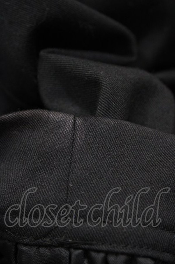 画像4: Ank Rouge / フリルフードブルゾン M ブラック H-26-03-06-1067-CA-JA-NS-ZH (4)