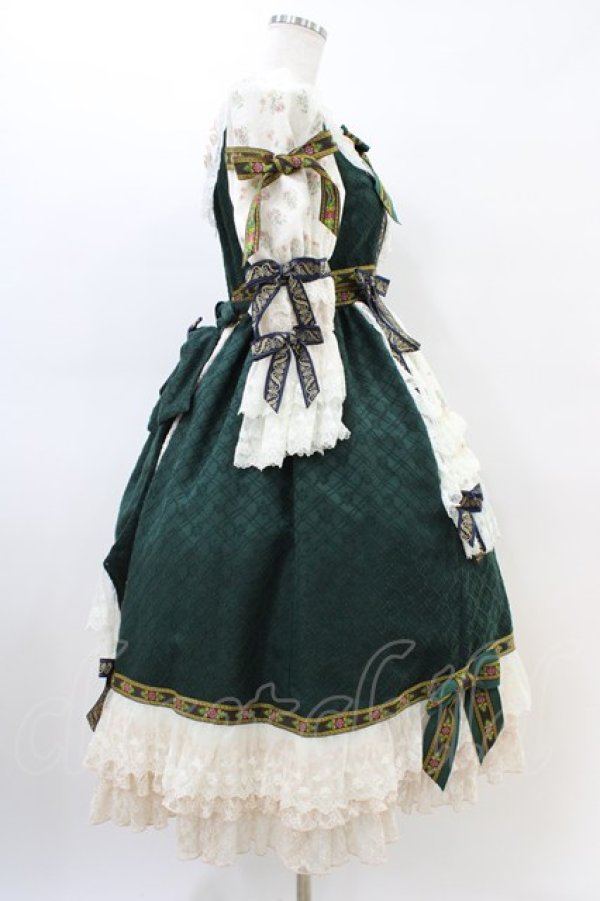 画像3: BABY,THE STARS SHINE BRIGHT / Mazrka〜乙女なJolie fleur〜ワンピースドレス・ヘッドドレスSet Free グリーン H-26-03-06-1008-BA-OP-NS-ZH (3)