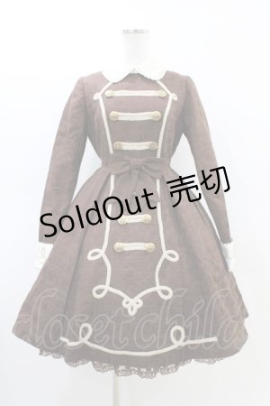 画像: Angelic Pretty / Melty Whip Chocolateワンピース Free ブラウン H-26-03-06-1009-AP-OP-NS-ZH