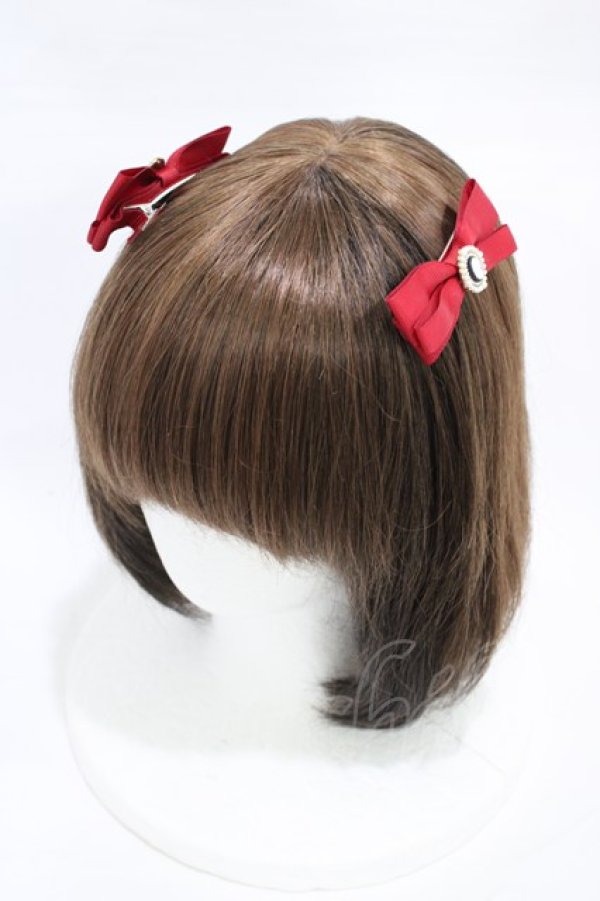 画像1: m petit by misako / TT*AM2Pクリップ  エンジ H-26-03-06-1002-LO-ZA-NS-ZH (1)