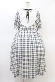 画像1: m petit by misako / チェックキリカエワンピース L オフ H-26-03-06-1014-LO-OP-NS-ZH (1)