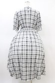 画像2: m petit by misako / チェックキリカエワンピース L オフ H-26-03-06-1014-LO-OP-NS-ZH (2)