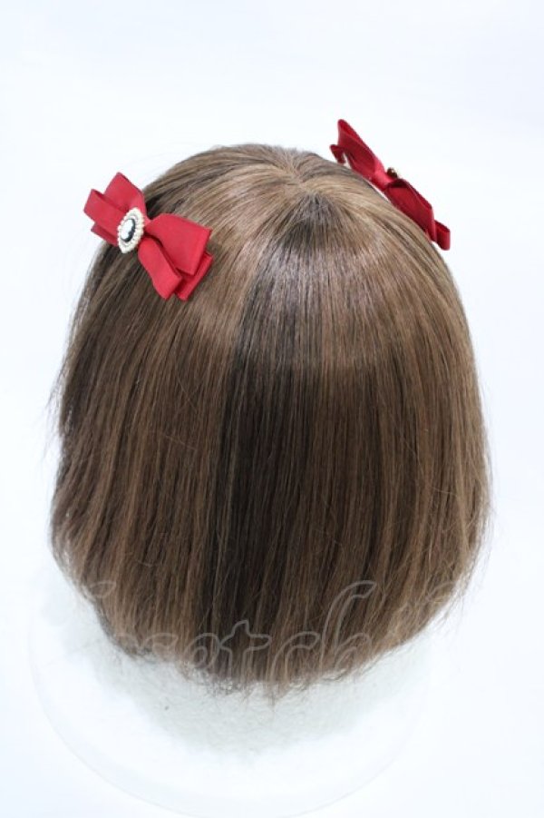 画像2: m petit by misako / TT*AM2Pクリップ  エンジ H-26-03-06-1002-LO-ZA-NS-ZH (2)