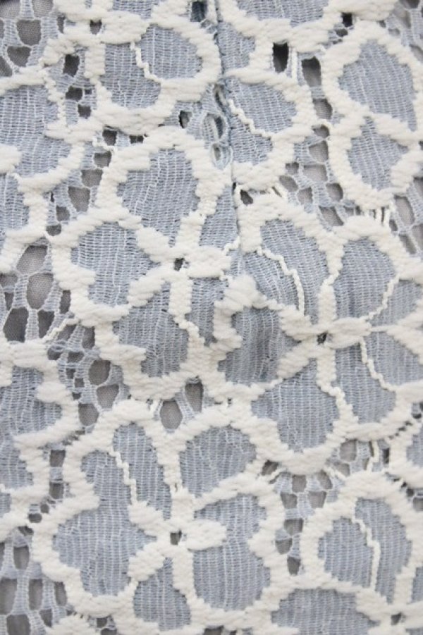 画像3: an another angelus / 総レースタイトワンピース Free サックス H-26-03-06-1018-CA-OP-NS-ZH (3)