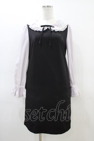 画像: LODISPOTTO / パール襟ワンピース M ブラック H-26-03-06-1020-LO-OP-NS-ZH