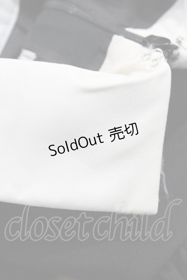 画像3: Ank Rouge / パワショルきらきらリボンワンピース M ブラック H-26-03-06-1021-CA-OP-NS-ZH (3)