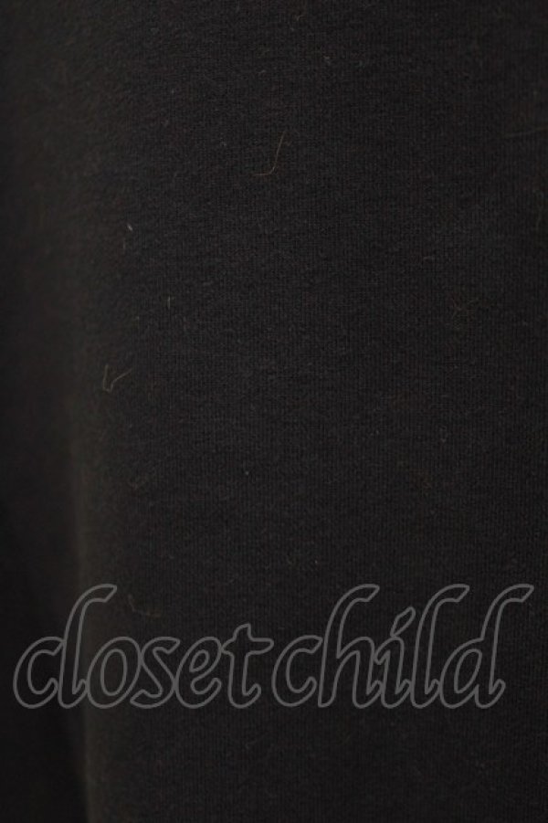 画像4: Jane Marple Dans Le Salon / Luana fleece shirt-collar sweatshirt M ネイビー×オフ H-26-03-06-051-JM-SK-AK-ZH (4)