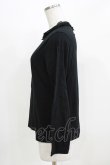 画像2: Jane Marple / レースネックカットソー M ブラック H-26-03-06-054-JM-TO-AK-ZH (2)