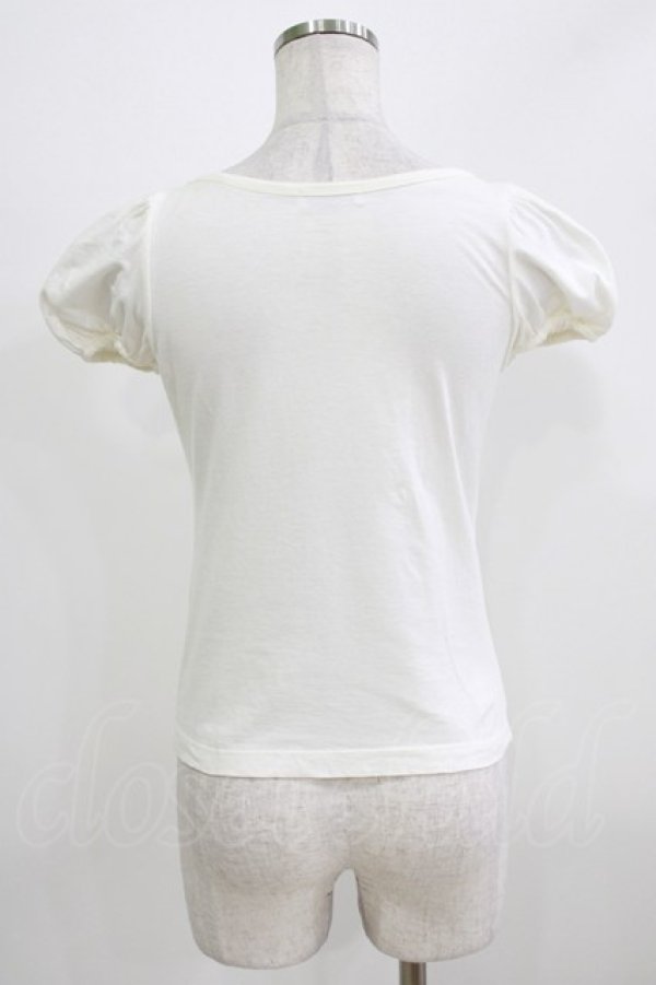 画像3: MILK / ロゴパフTee  ホワイト H-26-03-06-055-ML-TO-KB-ZH (3)