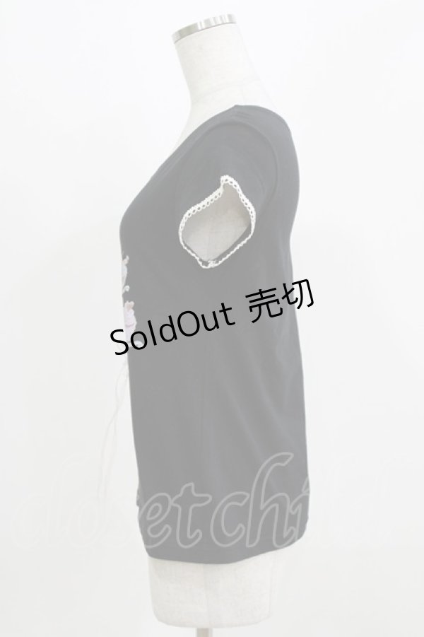 画像2: MILK / Cup cake Tops  ブラック H-26-03-06-061-ML-TO-KB-ZH (2)