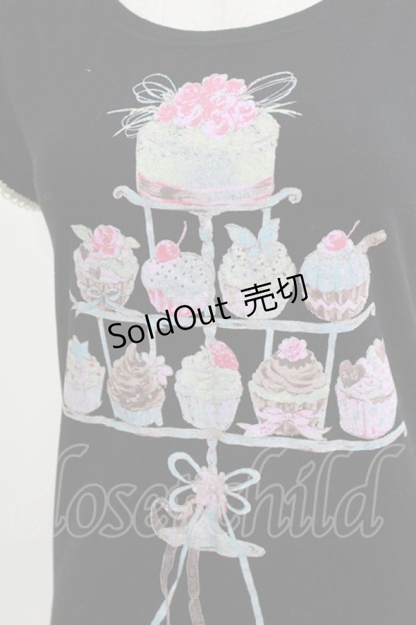 画像4: MILK / Cup cake Tops  ブラック H-26-03-06-061-ML-TO-KB-ZH (4)