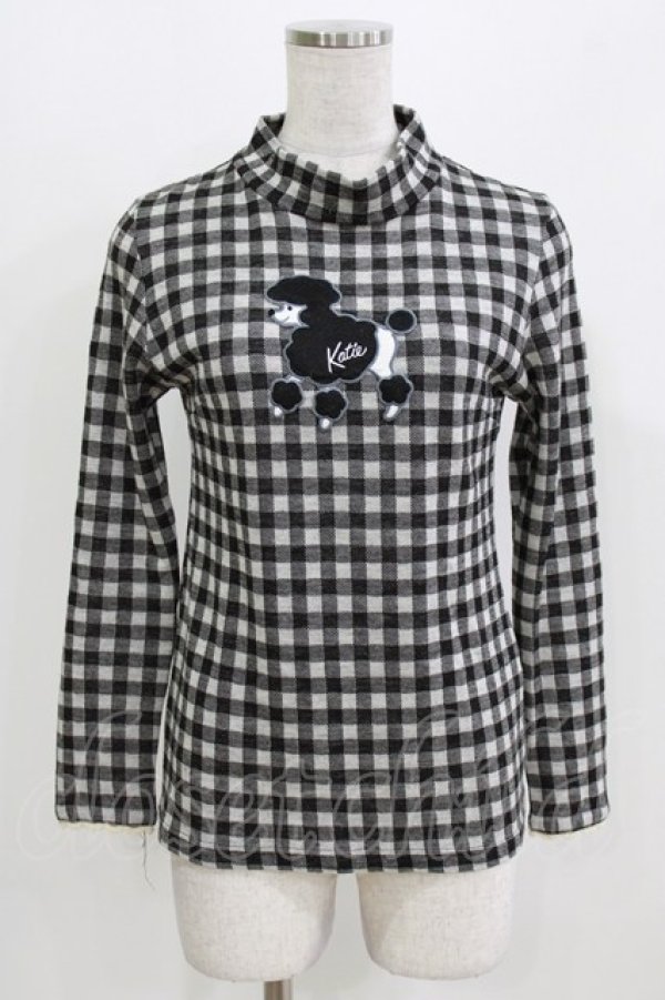 画像1: Katie / ME&MY DOGトップス  ブラック H-26-03-06-066-LO-TO-KB-ZH (1)