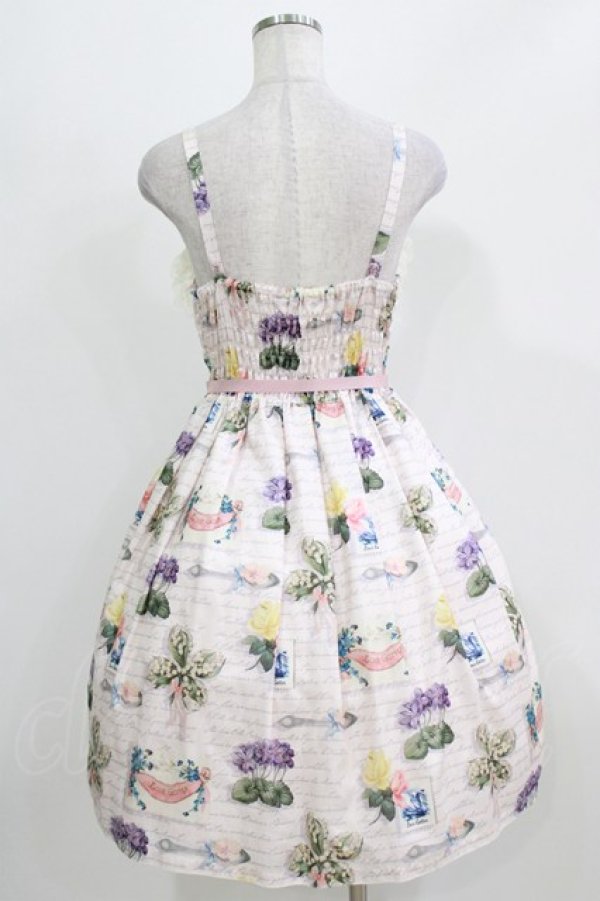 画像3: Leur Getter / Flower Cardキャミワンピース M ピンク H-26-03-06-006-LU-OP-KB-ZH (3)