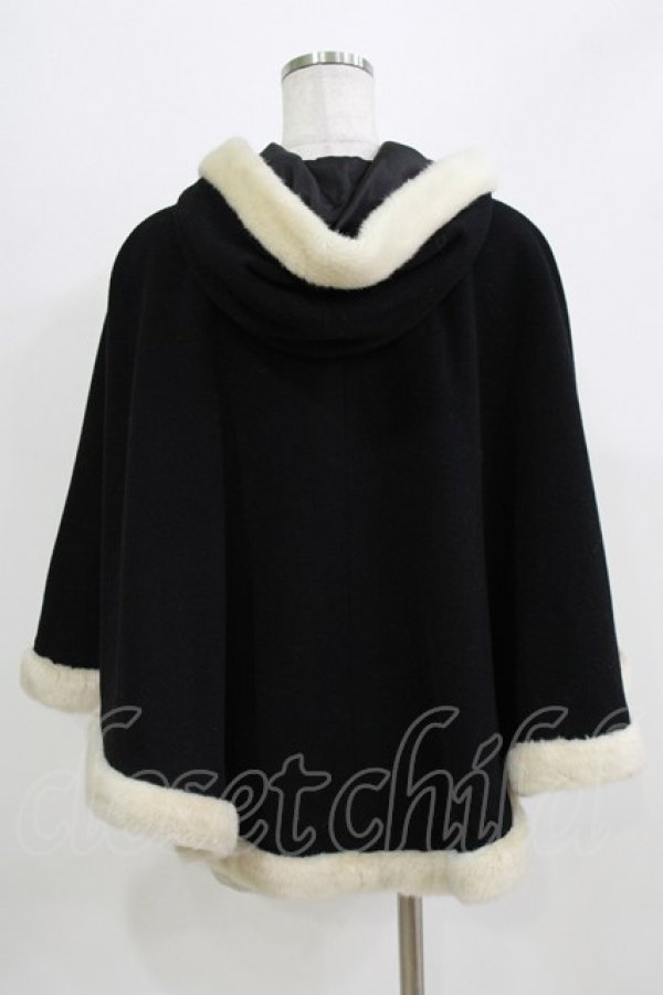 画像3: 田園詩 / フードケープ M ブラック H-26-03-06-067-PU-JA-KB-ZH (3)