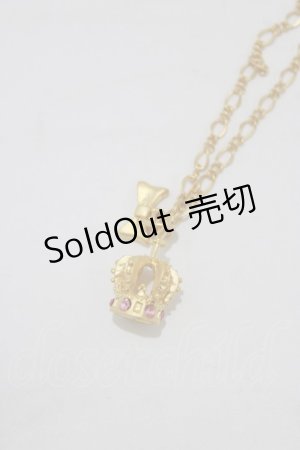 画像: Leur Getter / クラウンネックレス  ゴールド H-26-03-06-074-LU-AC-KB-ZH