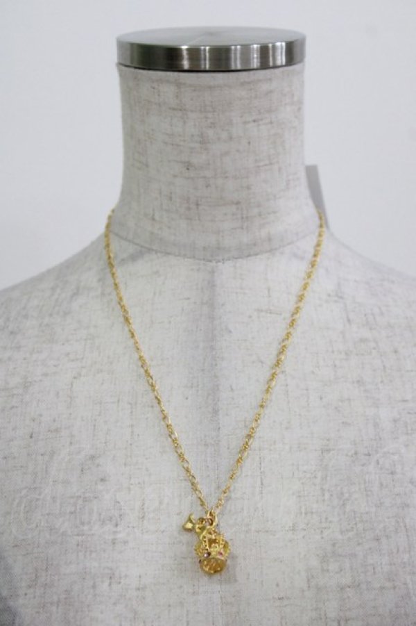 画像2: Leur Getter / クラウンネックレス  ゴールド H-26-03-06-074-LU-AC-KB-ZH (2)