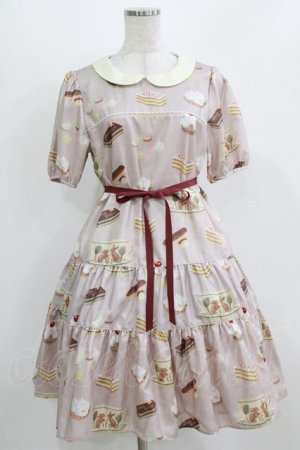 画像: Leur Getter / Rabbit Tea cup袖付ワンピース M パープルグレー H-26-03-06-009-LU-OP-KB-ZH