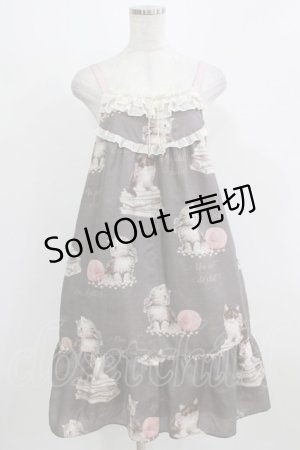 画像: Leur Getter / Leur Kittenキャミワンピース  グレー H-26-03-06-010-LU-OP-KB-ZH