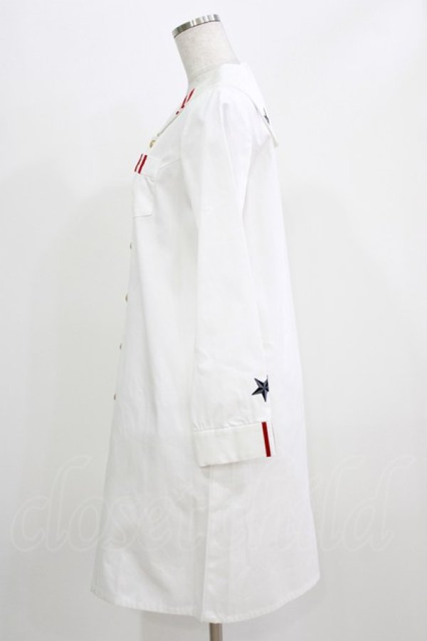 画像2: ネバアランド / きら星セーラーワンピース  白 H-26-03-06-014-LO-OP-KB-ZH (2)