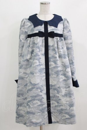 画像: ネバアランド / くらやみ少女ワンピース  水迷彩 H-26-03-06-016-LO-OP-KB-ZH