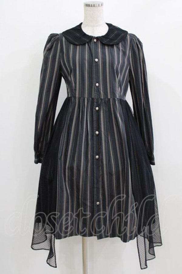 画像1: ネバアランド / アラクネワンピース  グレー×黒 H-26-03-06-017-LO-OP-KB-ZH (1)