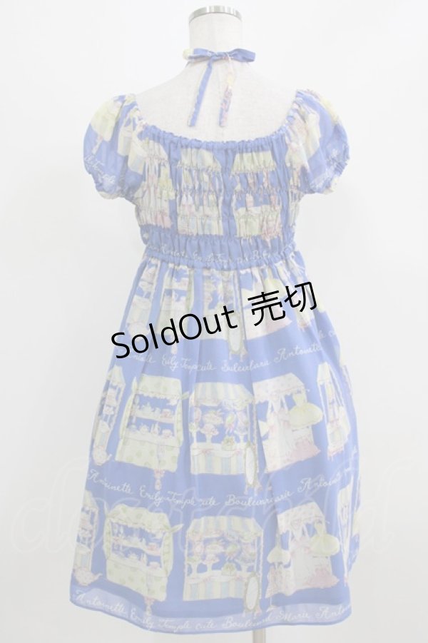 画像3: Emily Temple cute / マリーアントワネットマーケットワンピース  ブルー H-26-03-06-018-ET-OP-AK-ZH (3)