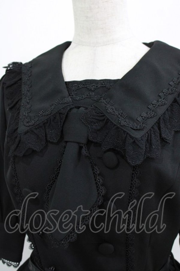 画像4: Vallee lys / Sailor Waltz Dress  ブラック H-26-03-06-002-GO-OP-KB-ZH (4)