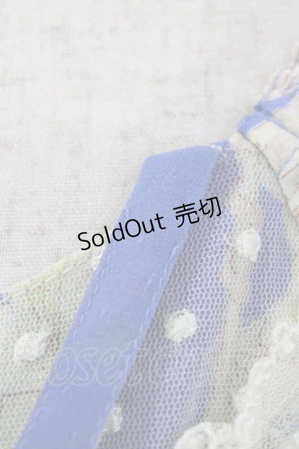 画像5: Emily Temple cute / マリーアントワネットマーケットワンピース  ブルー H-26-03-06-018-ET-OP-AK-ZH (5)