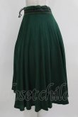 画像2: Jane Marple Dans Le Salon / Emiliana pile double accordion skirt M グリーン H-26-03-06-020-JM-SK-AK-ZH (2)