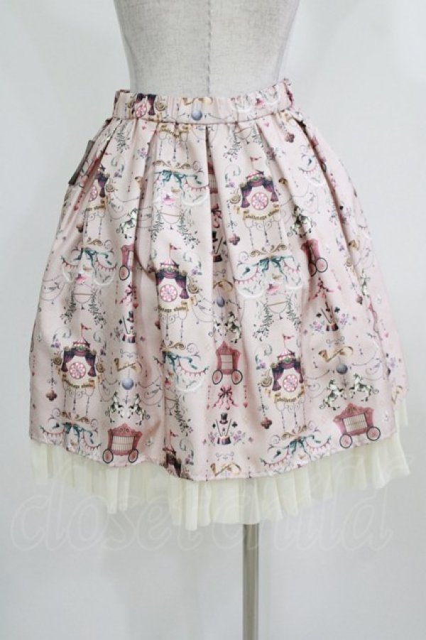 画像3: abilletage / CIRCUSタックスカート  アンティークピンク H-26-03-06-021-GO-SK-KB-ZH (3)