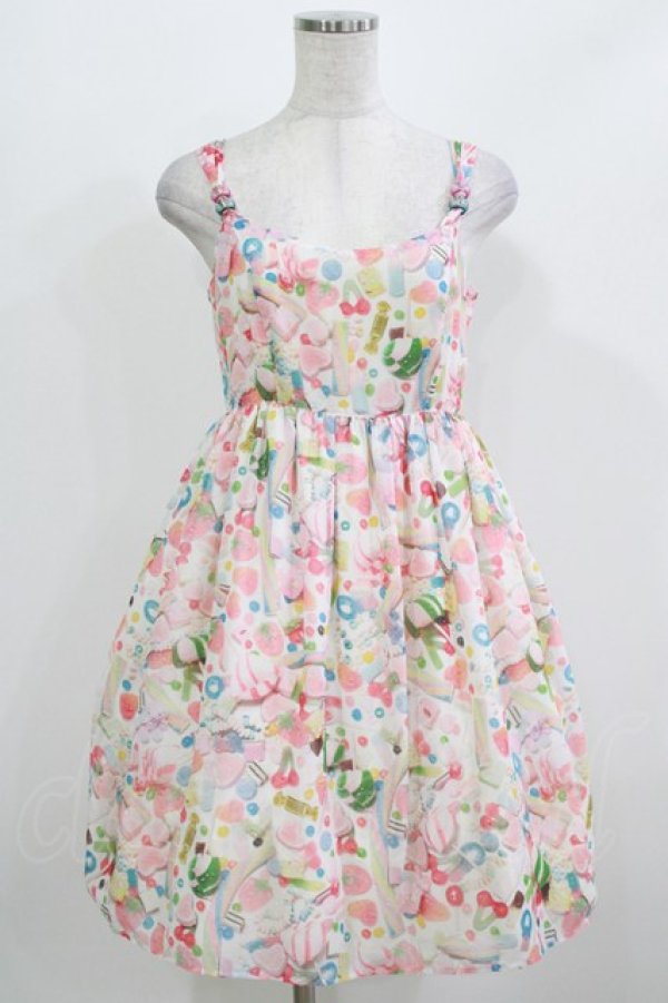 画像1: MILK / CANDY LOVERドレス  ジャンクホワイト H-26-03-07-026-ML-OP-KB-ZH (1)