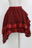画像3: Qutie Frash / ドラゴンサテンスカート  レッド H-26-03-07-030-QU-SK-KB-ZH (3)