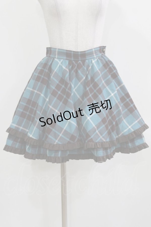 画像1: MILK / M'フリルスカート  ブラウン H-26-03-07-033-ML-SK-KB-ZH (1)