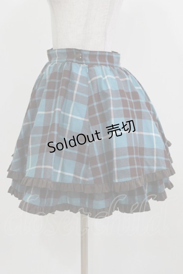 画像2: MILK / M'フリルスカート  ブラウン H-26-03-07-033-ML-SK-KB-ZH (2)