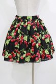画像3: MILK / CHERRY gardenスカート  ブラックベース H-26-03-07-036-ML-SK-KB-ZH (3)